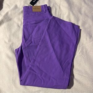 Motel Rocks Parallel jeans in Purple.